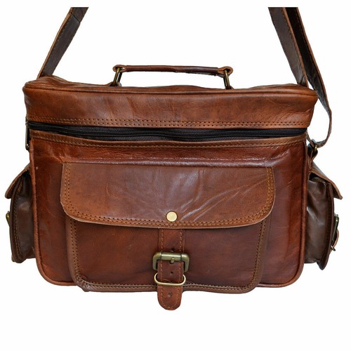Vintage leather camera - 11",