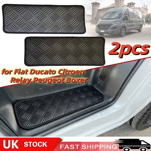 Rubber cab entry step - cab, mats