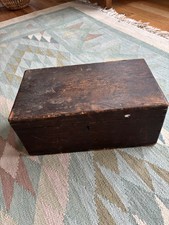 Antique Primitive Wooden Chest