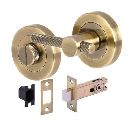 Knurled bar designer bathroom - knurled,