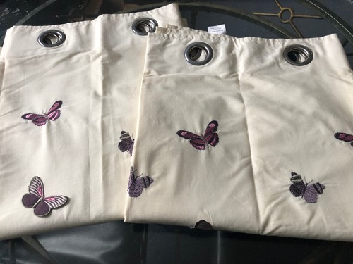 Dunelm cream butterfly