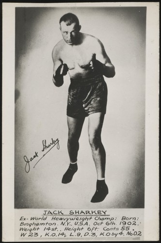 Australian boxing photo card - australian,