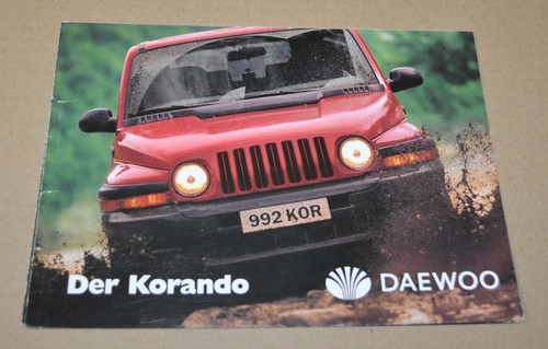 Ssangyong korando musso - ssangyong, daewoo