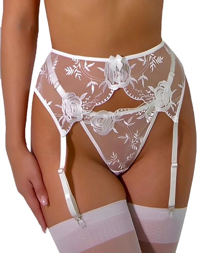 Newbull lace garter belt thong - newbull,