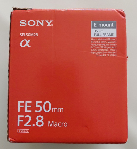 Sony mount lens full - lens, frame