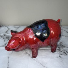 Lise B Moorcroft Ceramic Pig