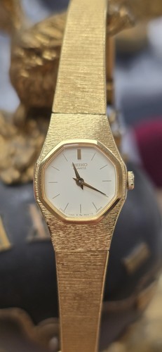 Vintage seiko ladies gold - vintage, tone
