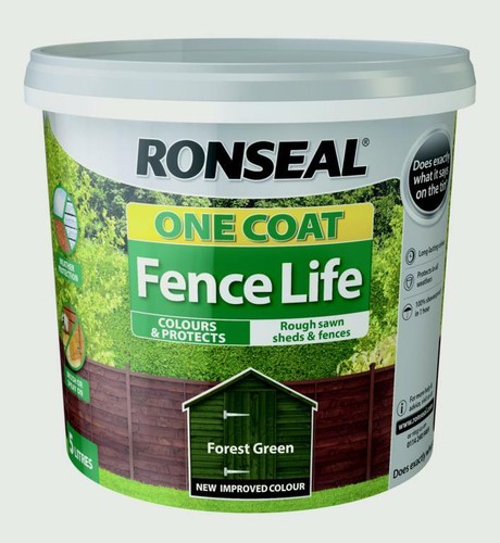 Ronseal one coat life - ronseal,
