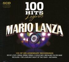 100 Hits Legends - Mario Lanza Mario Lanza CD 2010 Free UK P&P Top-quality