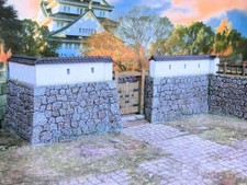 28mm Samurai Castle walls 3d