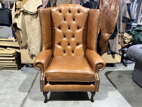 Display chesterfield tan - display,