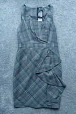 NEXT Grey Tartan Check Dress