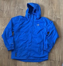 Child age 13yrs Waterproof breathable Karrimor Jacket, Royal Blue.