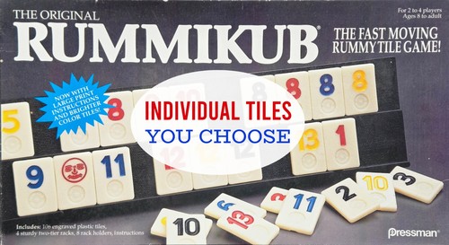 Rummikub tiles individual - rummikub,