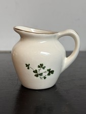 Vintage Milk Cream Jug Individual Size Carrigaline  Ltd Cork Island clover 
