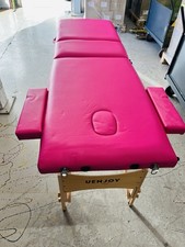 Folding Massage Table. Ultralight. 2 zones + Carry Bag With Wheels + Handles