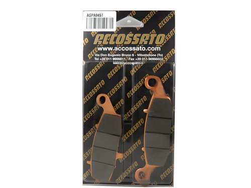 Front recessed brake pads for - front,