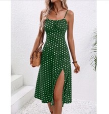 Boho Womens Floral Sexy Midi