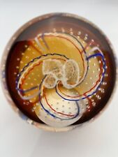 Caithness glass paperweight Queen Elizabeth II Golden Jubilee Royal 1952-2002