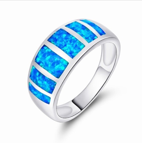 Blue opal simple - simple,