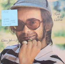 Elton John Rock Of The Westies Vinyl Record VG/VG DJLPH 464 1975