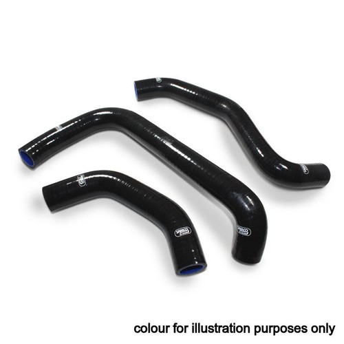 Green camo samco rad hoses - camo,