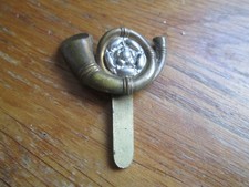 ORIGINAL BI METAL BRITISH ARMY CAP BADGE WITH SLIDER