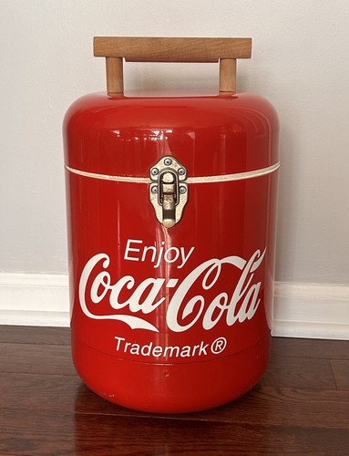 Vintage coca cola mini barrel - coca,