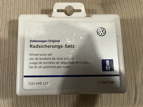 Volkswagen locking wheel bolt - volkswagen,