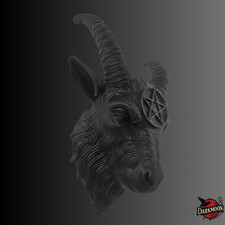 Baphomet Wall Mount Goat Decor