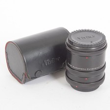VIVITAR AUTOMATIC EXTENSION AT-4 TUBES For CANON FL-FD + CASE & CAPS #124