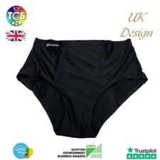 Period pants 100ml. UK supplier, Overnight, Sustainable Incontinence  Leak free