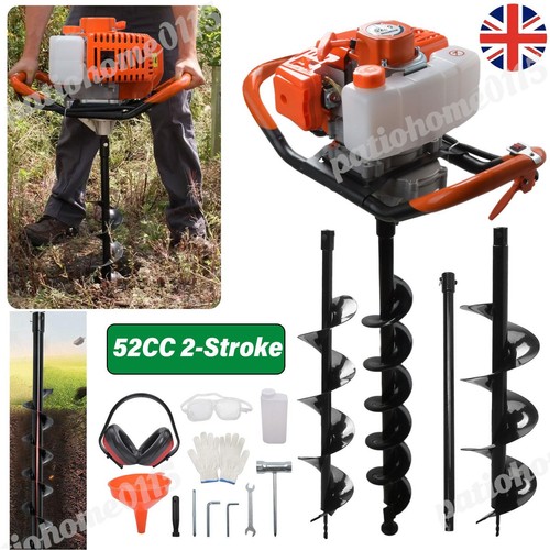 52cc petrol post hole - 52cc,