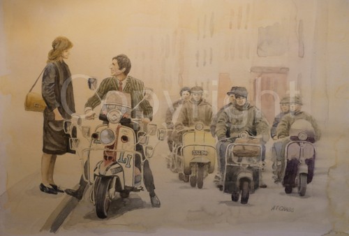 Mods quadrophenia vespa - quadrophenia, vespa's