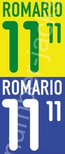 Brazil Romario Nameset 2000