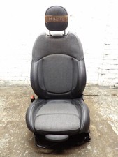 2018 MINI COOPER HATCH F56 MK4 3DRS FRONT LEFT SIDE HALF LEATHER SEAT