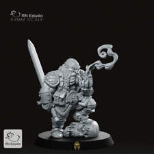 Dwarf Garaldir Pipe Miniature