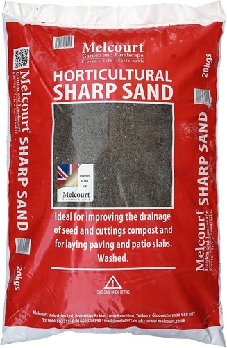 20kg washed sharp sand ideal - -,