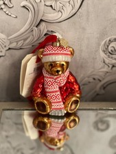 Brand New Harrods  Glass Alfie Bear 2025 BNWT