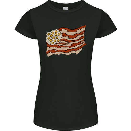 Bacon egg stars and stripes - and,