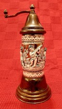 Capodimonte Musical Pepper Grinder BEAUTIFUL CONDITION WORKING VINTAGE ANTIQUE!