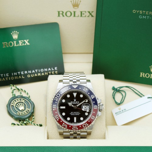 Rolex gmt master pepsi - master, ii