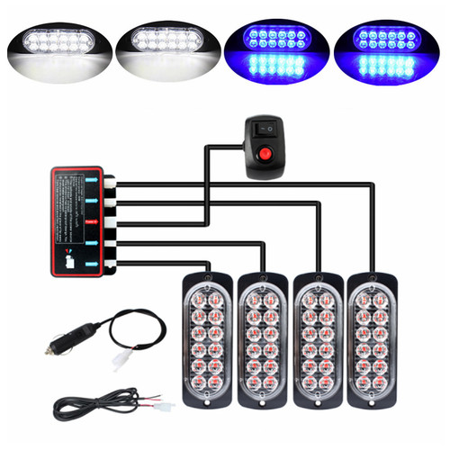 Led amber recovery - 4x, 12