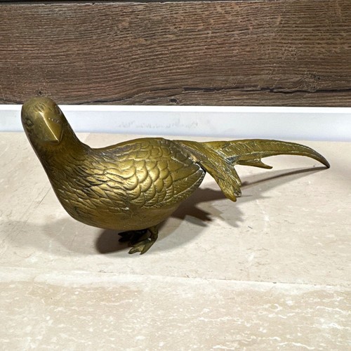 Gold tone metal - gold, bird