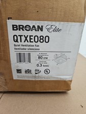 Broan Elite QTXE080 CFM Ultra