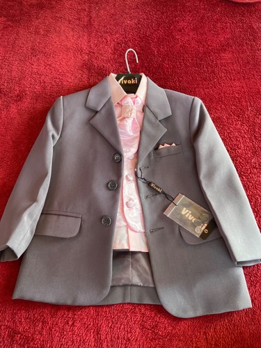 Brand new boys - formal, grey