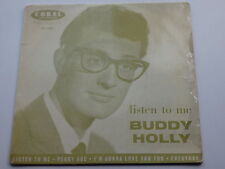 BUDDY HOLLY ORIGINAL  1960  UK E.P. LISTEN TO ME