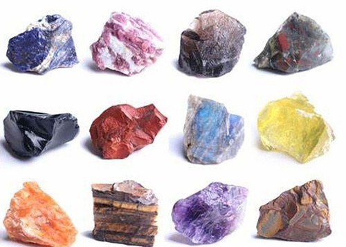 Raw crystals natural rough - raw,