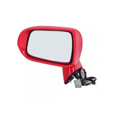 Left Red Wing Mirror For Honda