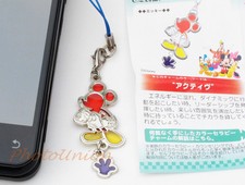 Disney Phone Strap Decoration Charm Keychain Decor Mickey Mouse A171